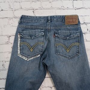 VTG Levi's women Denim Jeans Red Tab Distressed 16 R,‎ 28x28